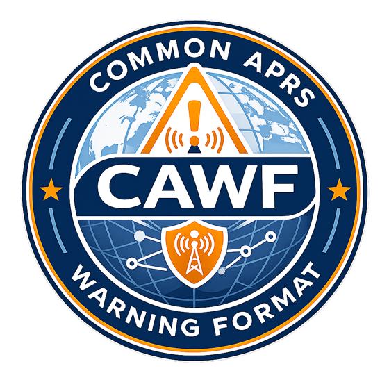 Logo CAWF - Common APRS Warning Format